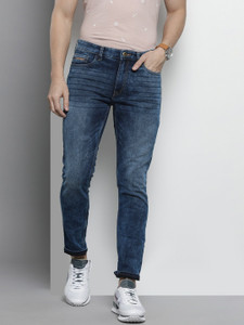 The Indian Garage Co. Slim Men Blue Jeans