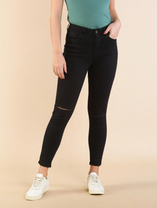 FLYING MACHINE Skinny Women Black Jeans