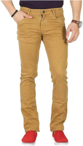 BASE-CROWD Regular Men Brown Jeans
