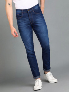 Urbano Fashion Slim Men Dark Blue Jeans