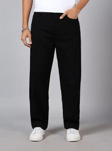BOLD & BARE Straight Fit Black Jeans - Image 6