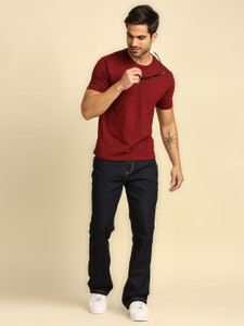 High Star Boot-Leg Men Blue Jeans