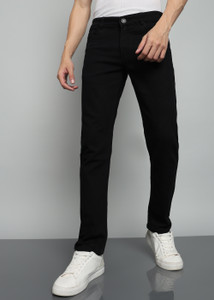 A Flash Regular Men Black Jeans