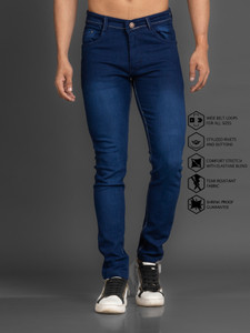 Lzard Regular Men Blue Jeans