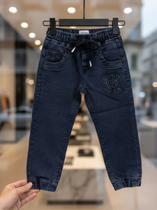 JFR Jogger Fit Boys Dark Blue Jeans