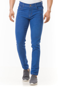 Lzard Slim Men Blue Jeans