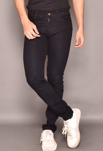 RASSO Regular Men Black Jeans