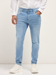 THE BEAR HOUSE Skinny Men Light Blue Jeans