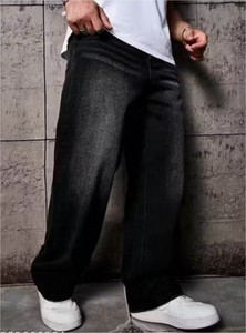 ujas Straight Fit Black Jeans - Image 2