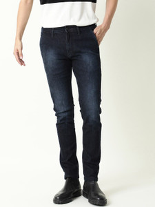 RARE RABBIT Slim Men Black Jeans