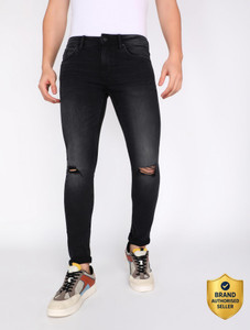 FLYING MACHINE Skinny Men Black Jeans