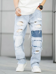 ARBIA FUNKI Regular Men Light Blue Jeans