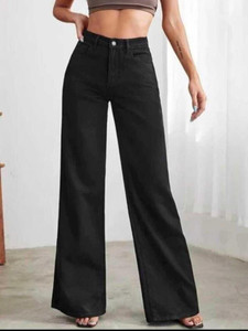Hayler Flared Women Black Jeans