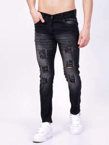 mevan Slim Men Dark Grey Jeans