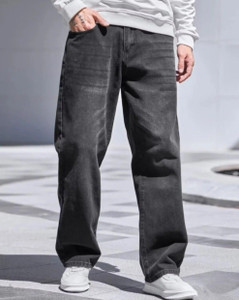 JAAR FASHION Jogger Fit Men Black Jeans