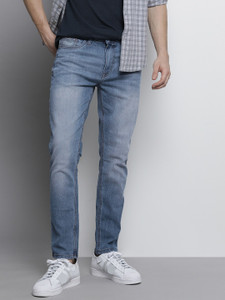 The Indian Garage Co. Slim Men Blue Jeans
