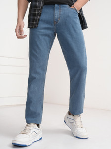 HIGHLANDER Tapered Fit Men Light Blue Jeans