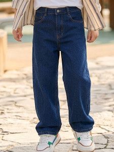 Urbano Juniors Loose Fit Boys Blue Jeans - Image 5