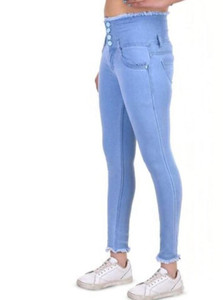 HouseOfCommon Skinny Women Light Blue Jeans