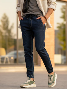 Urbano Fashion Jogger Fit Men Dark Blue Jeans