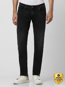 PETER ENGLAND Skinny Men Black Jeans