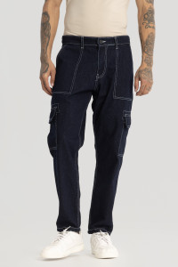 Snitch Boyfriend Men Blue Jeans