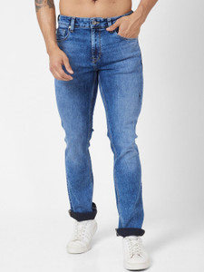 Spykar Boot-Leg Men Blue Jeans