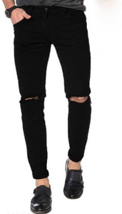 FLETE FASHION Slim Men Black Jeans