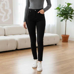 YES TEN Skinny Women Black Jeans