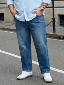 Urbano Plus Relaxed Fit Men Blue Jeans