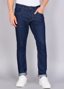 WROGN Slim Men Dark Blue Jeans