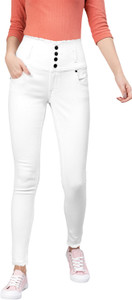 Aloof Regular Women White Jeans