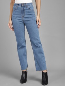 Korean Fashion Gray Jeans Woman High Waist Straight Leg Pants Streetwear  Denim Pantalons Trousers Women Fall  Fruugo IN