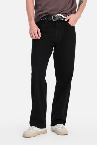 Snitch Straight Fit Men Black Jeans