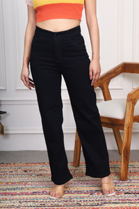 VBEAUTI Regular Women Black Jeans