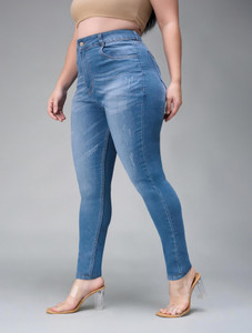 Miss Chase Skinny Women Blue Jeans