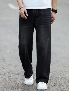SQZ SQZWORRY Wide Leg Black Jeans - Image 5