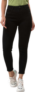 Lyra Tapered Fit Women Black Jeans