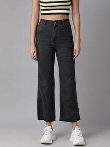 Roadster Flared Women Black Jeans
