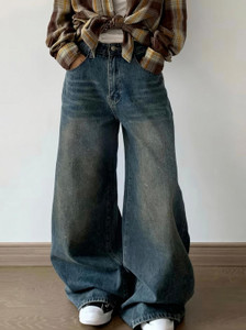HUNTER & HAYES Baggy Fit Women Blue Jeans
