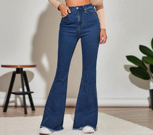 VBEAUTI Regular Women Dark Blue Jeans