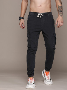 Roadster Jogger Fit Men Black Jeans