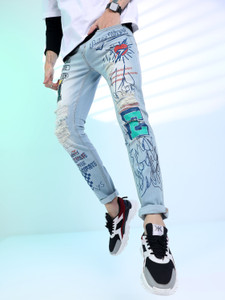 HIGHLANDER Slim Men Light Blue Jeans