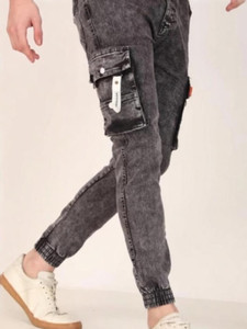 METRONAUT Jogger Fit Men Grey Jeans