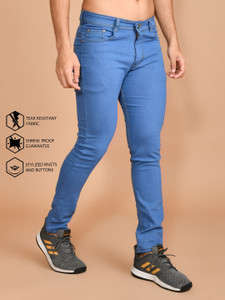 Lzard Regular Men Light Blue Jeans