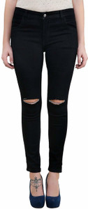 MM-21 Skinny Women Black Jeans