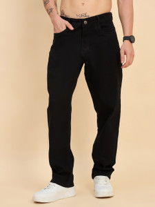 STUDIO NEXX Loose Fit Men Black Jeans