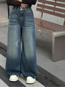 GoodDenim Baggy Fit Women Blue Jeans