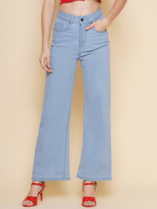 Puella Flared Women Blue Jeans