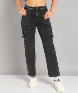 Nifty Regular Women Dark Grey Jeans
